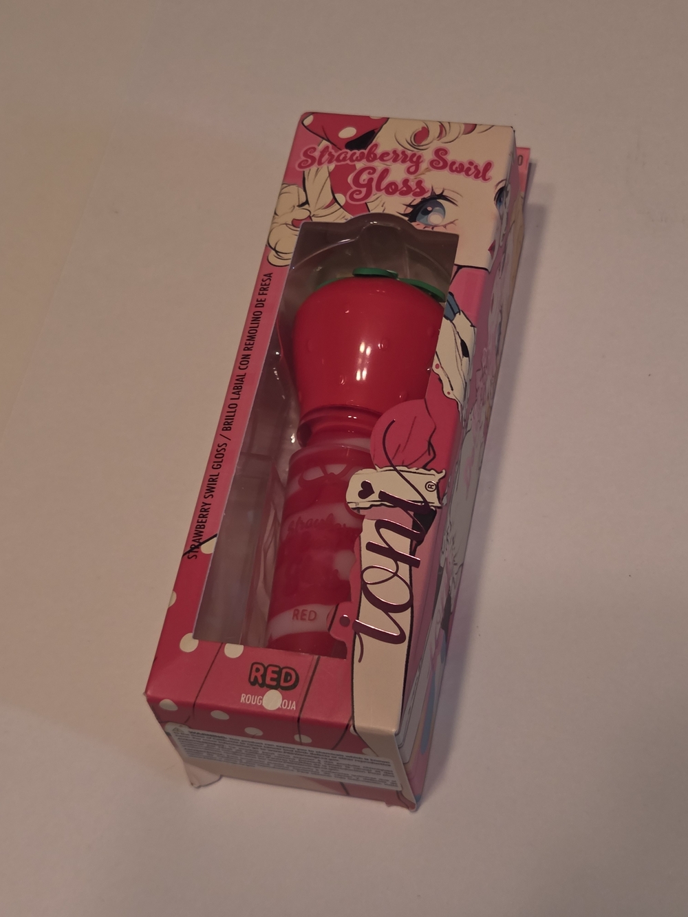 Strawberry Swirl Gloss - Red Lip Gloss
